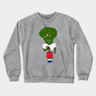 Funny American Football Sports Mascot Crewneck Sweatshirt